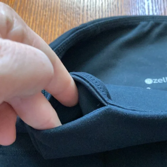 ZELLA high waisted supportive workout to everyday black leggings. Size small - Picture 3 of 7